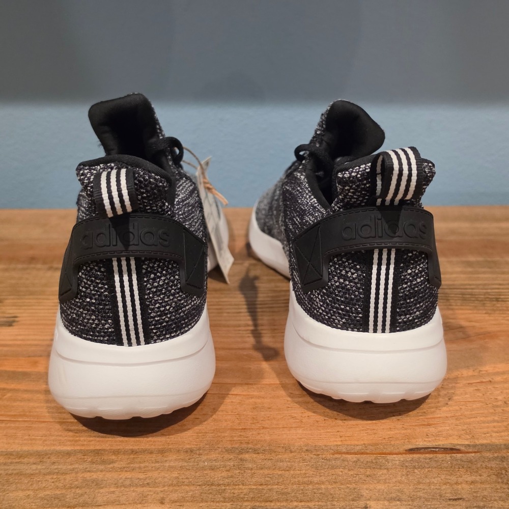 Adidas Mens Lite Racer BTG Sneaker Black White Cloudfoam FY0245 10.5 NO INSOLES - Picture 5 of 12